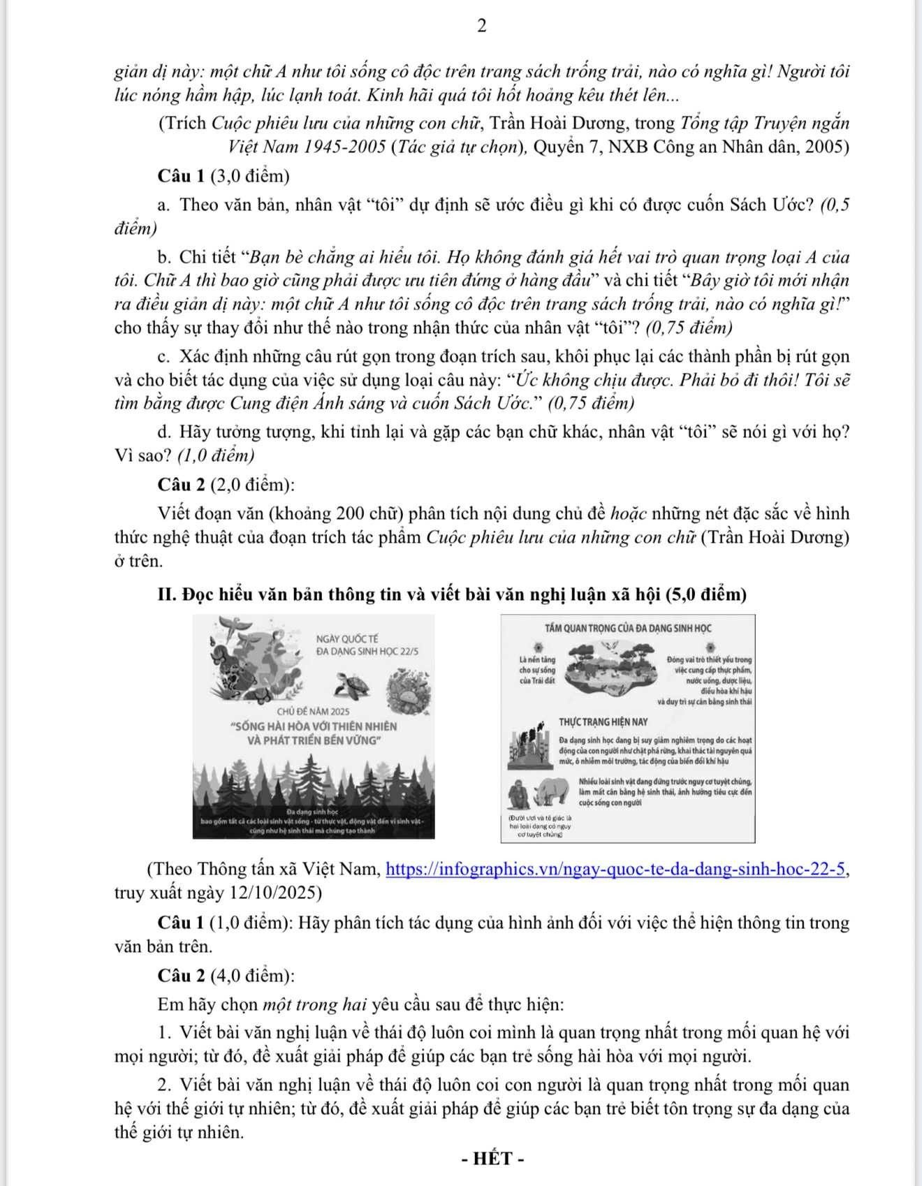 Cach lam bai Ngu van de tranh mat diem oan khi thi vao lop 10 TPHCM nam 2026