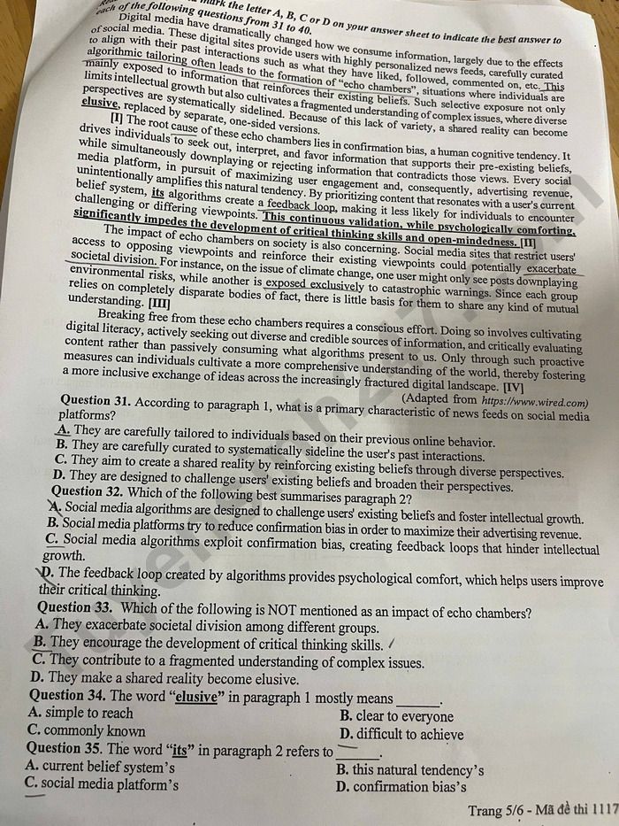 De thi thu tot nghiep THPT 2026 mon Anh - Quang Ninh