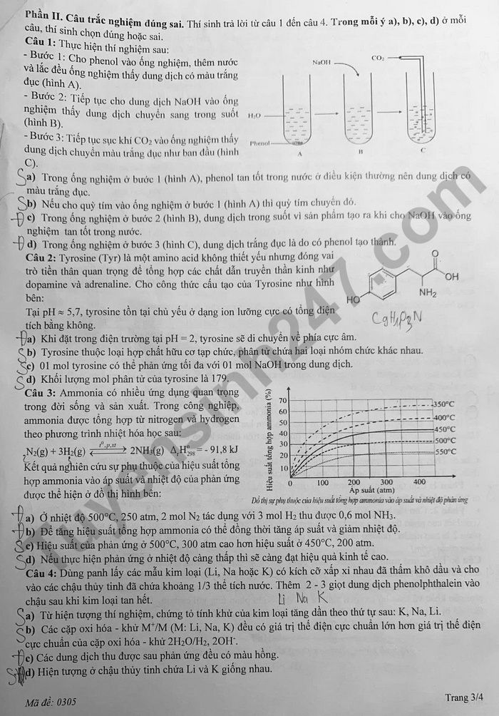 De thi thu tot nghiep THPT 2026 So GD Quang Ninh - mon Hoa