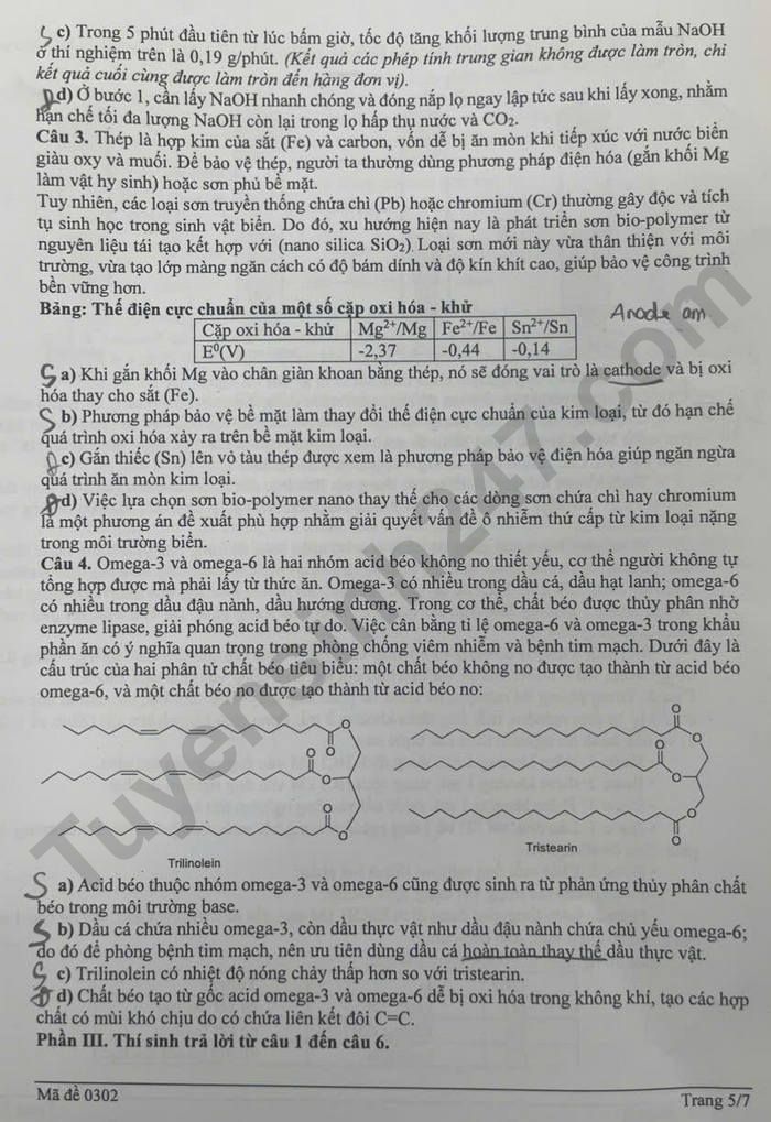 De thi thu tot nghiep THPT mon Hoa 2026 - So GD Dong Nai (lan 1)