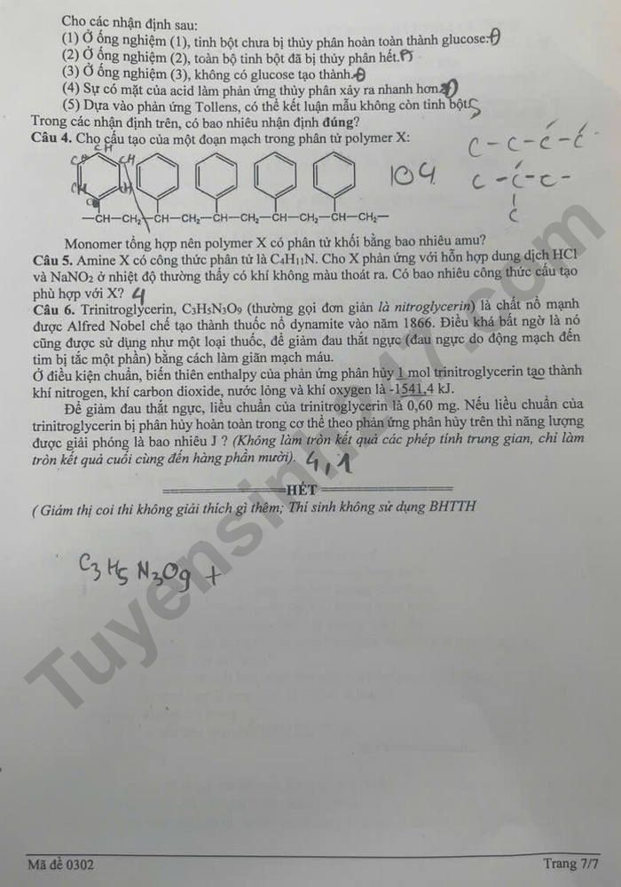 De thi thu tot nghiep THPT mon Hoa 2026 - So GD Dong Nai (lan 1)