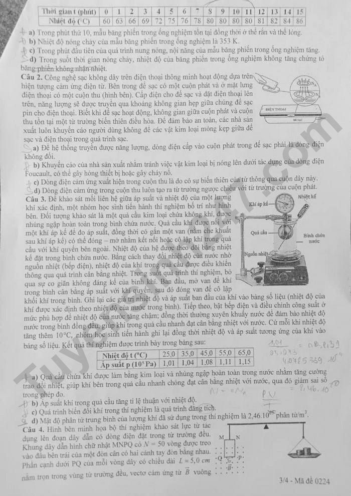 De thi thu tot nghiep THPT 2026 So GD Dong Nai - mon Ly