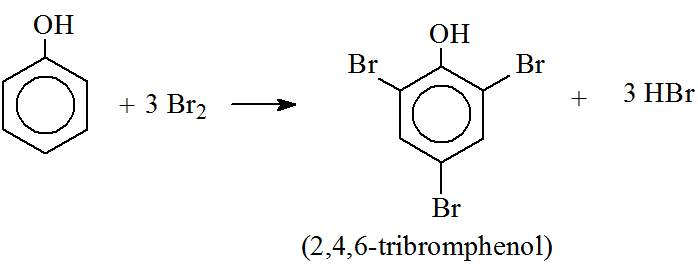 Thí nghiệm 3: Phenol tác dụng với nước brom