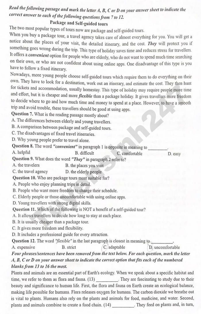 De thi cuoi ki 2 lop 9 mon Anh - THCS Quang Trung 2026