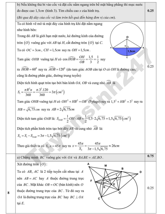 De thi thu vao lop 10 mon Toan 2026 - THPT Ngo Quyen co dap an