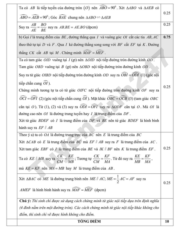De thi thu vao lop 10 mon Toan 2026 - THPT Ngo Quyen co dap an