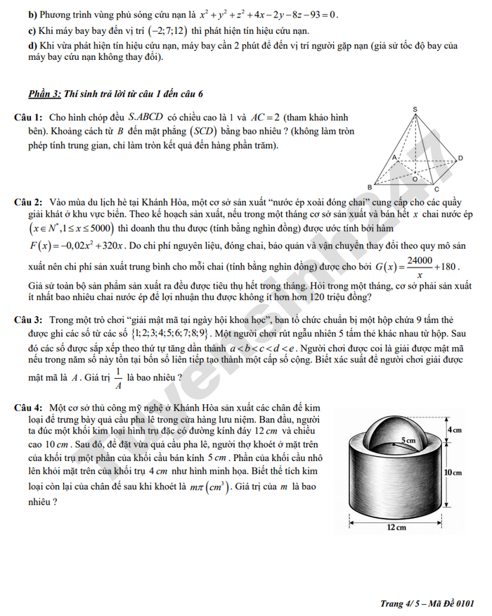 De thi tot nghiep THPT 2026 mon Toan - THPT Nguyen Thi Minh Khai