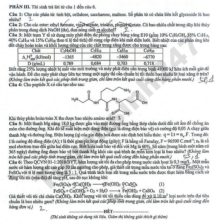 De thi thu TN THPT 2026 So GD Phu Tho - mon Hoa (dot 2)