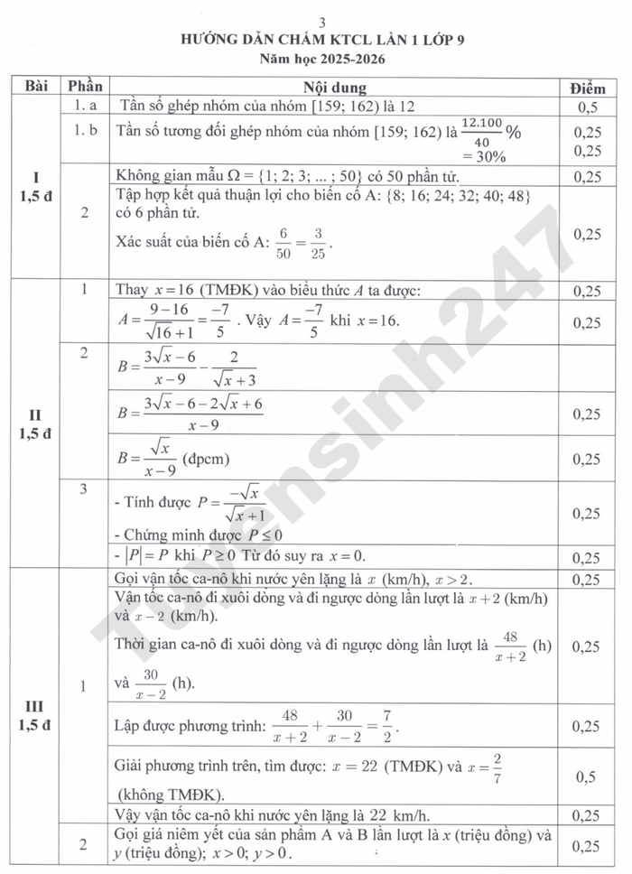 De thi thu vao lop 10 nam 2026 mon Toan - Phuong Ha Dong (lan 1)