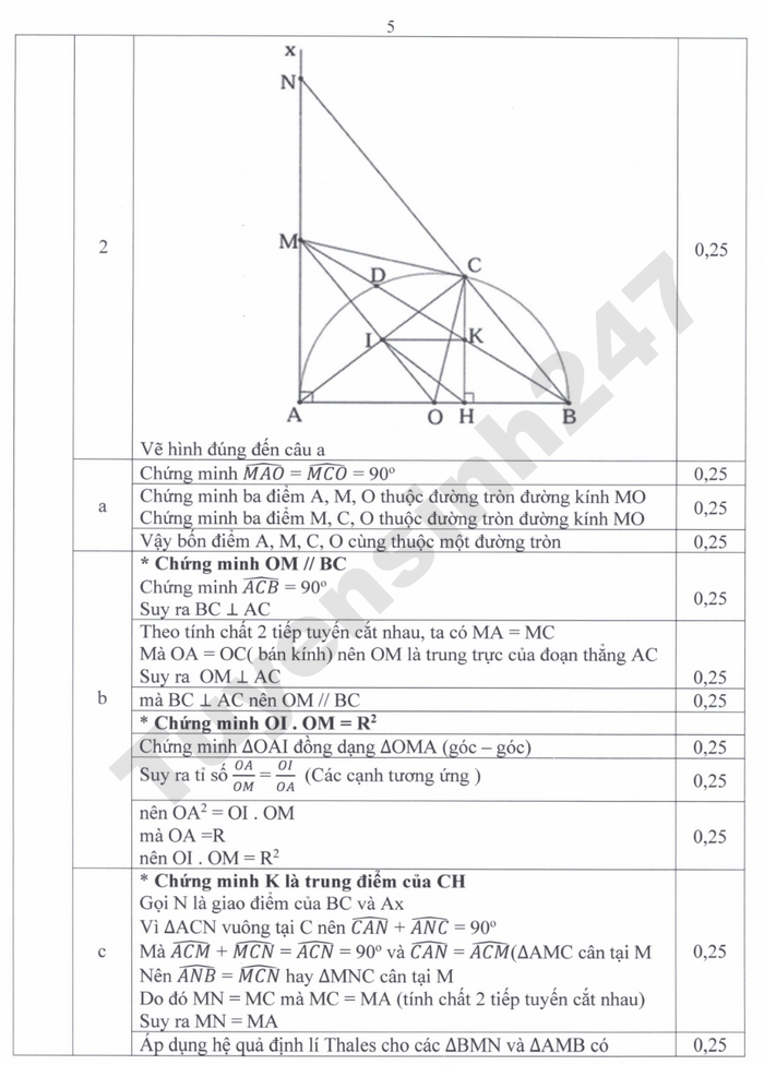 De thi thu vao lop 10 nam 2026 mon Toan - Phuong Ha Dong (lan 1)