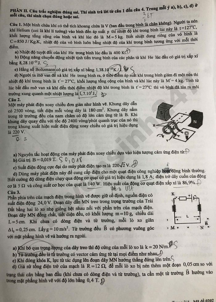 De thi thu mon Ly tot nghiep THPT 2026 - So GD Phu Tho dot 2