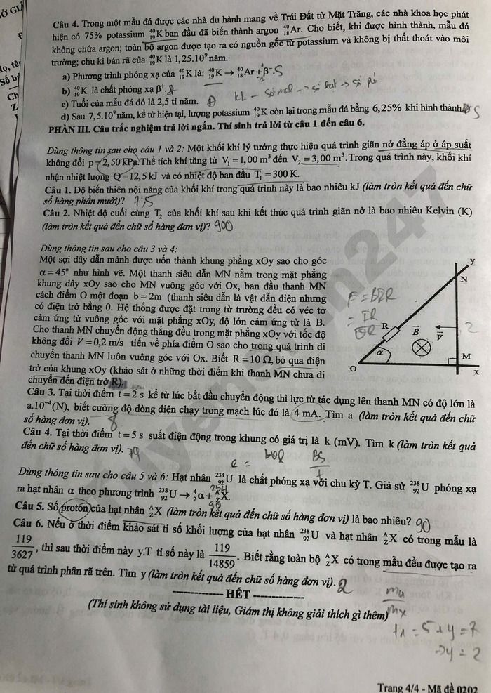 De thi thu mon Ly tot nghiep THPT 2026 - So GD Phu Tho dot 2