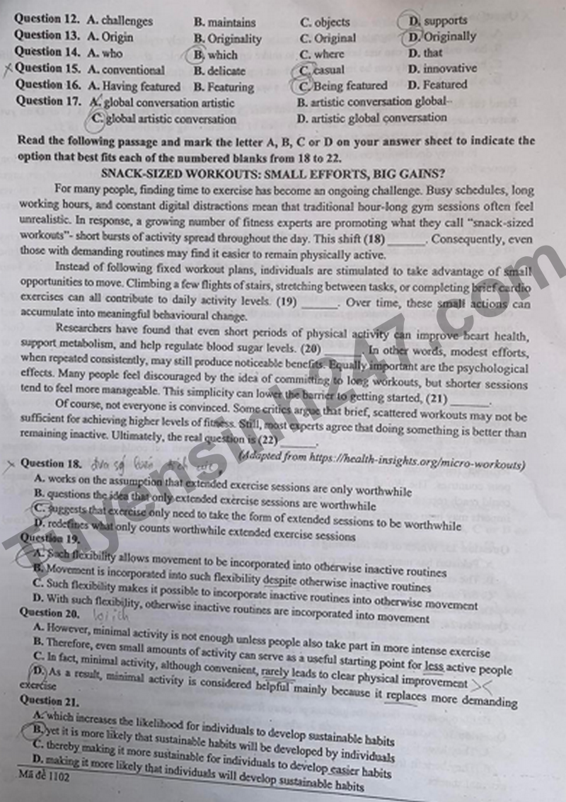 De thi thu tot nghiep mon Anh- So GD Hai Phong nam 2026