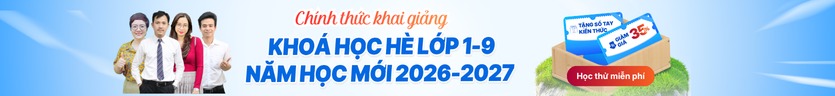 Khai giảng khoá học lớp 1-9