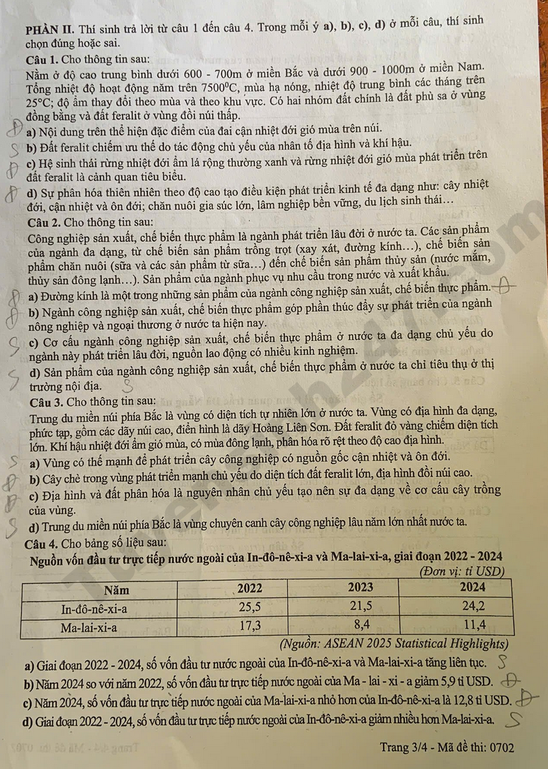 De thi thu tot nghiep THPT 2026 mon Dia Ly - So GD Quang Tri (Co dap an)