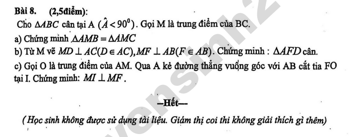 De thi hoc ki 2 nam 2026 mon Toan 7 - THCS Phuoc Binh