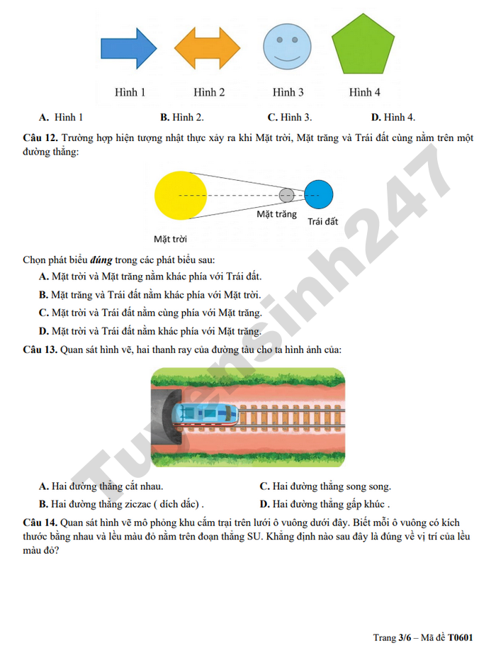 De thi cuoi ki 2 nam 2026 mon Toan lop 6 - TH-THCS-THPT Khai Nguyen