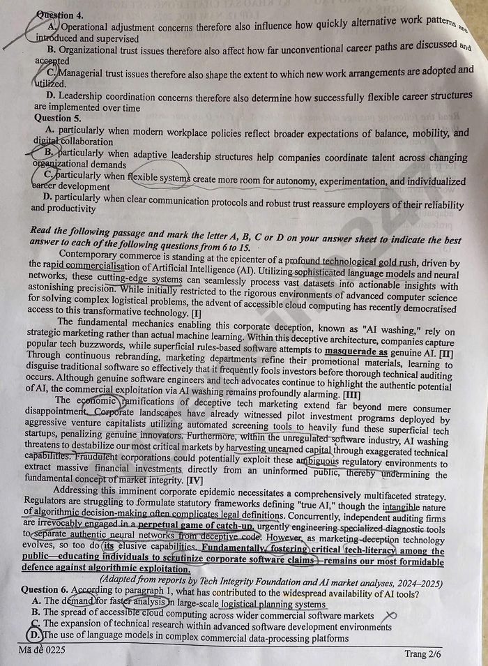 De thi thu mon Anh tot nghiep THPT nam 2026 - So GD Nghe An (dot 2)