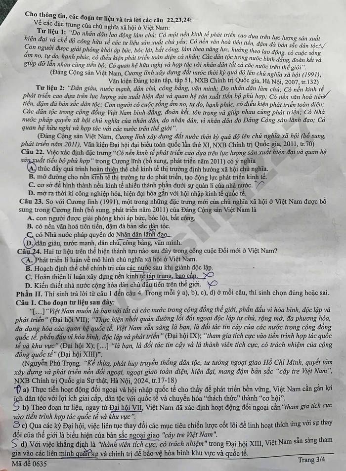 De thi thu tot nghiep THPT mon Su 2026 - So GD Nghe An (dot 2)