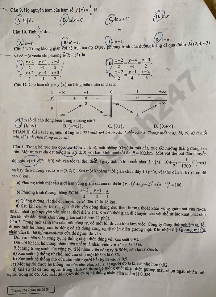 De thi thu mon Toan tot nghiep THPT 2026 dot 2 - So GD Nghe An