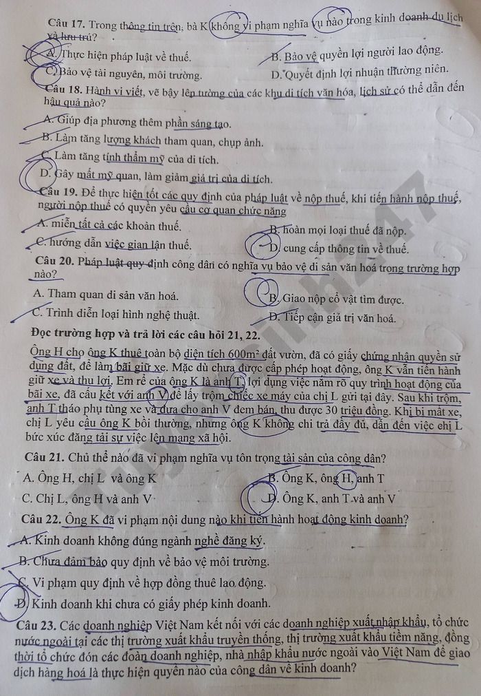 De thi hoc ki 2 lop 12 mon GDKT&PL 2026 - THPT Vo Thanh Trinh