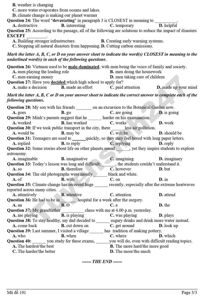 De thi thu vao lop 10 nam 2026 mon Anh - THPT Luong Ngoc Quyen (lan 2)