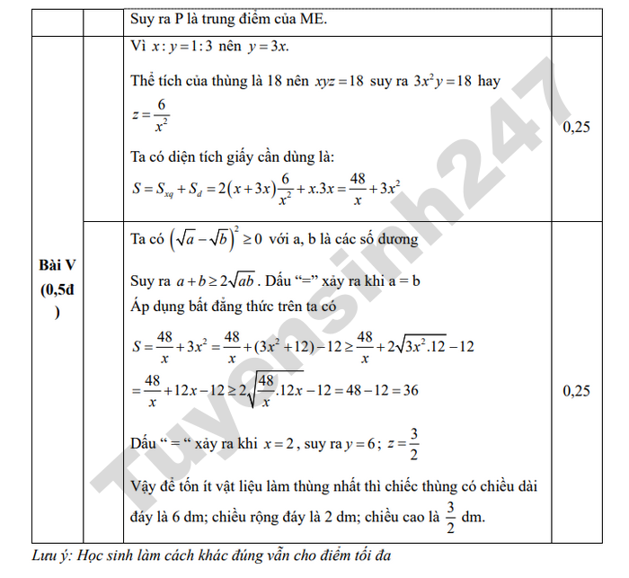 De thi thu vao lop 10 mon Toan 2026 - Phuong Tay Tuu