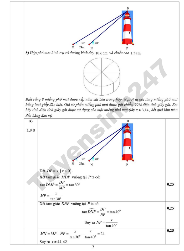 De thi thu vao lop 10 lan 2 mon Toan - THPT Luong Ngoc Quyen 2026 (co dap an)