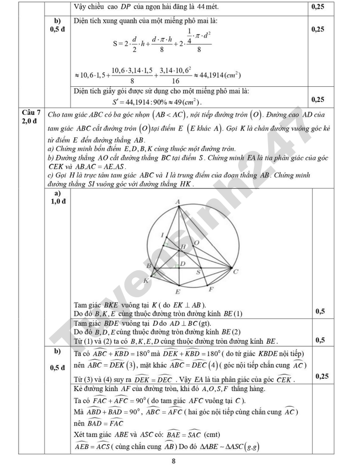 De thi thu vao lop 10 lan 2 mon Toan - THPT Luong Ngoc Quyen 2026 (co dap an)