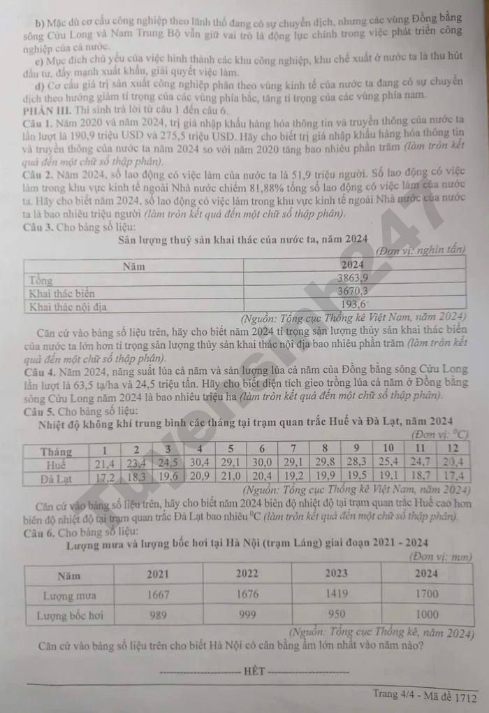 De thi thu TN THPT 2026 mon Dia - So GD Thanh Hoa (lan 2)