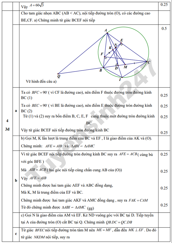 De thi thu vao lop 10 mon Toan 2026 - THCS Quang Tien (lan 3)