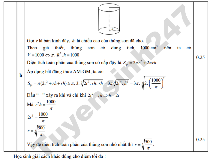 De thi thu vao lop 10 mon Toan 2026 - THCS Quang Tien (lan 3)