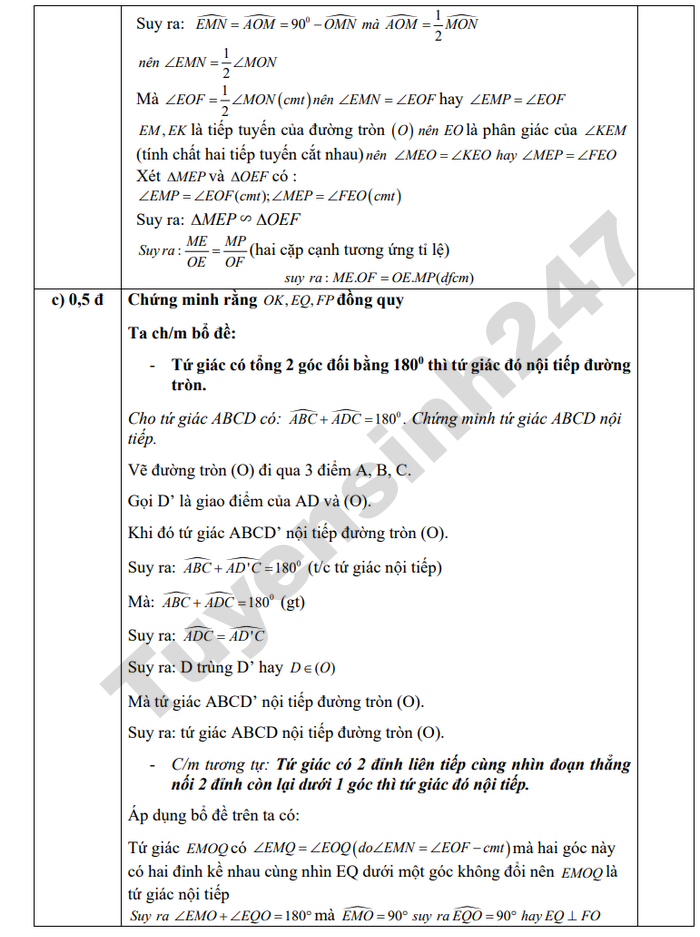 De thi thu vao lop 10 mon Toan - THCS Hai Hoa 2026