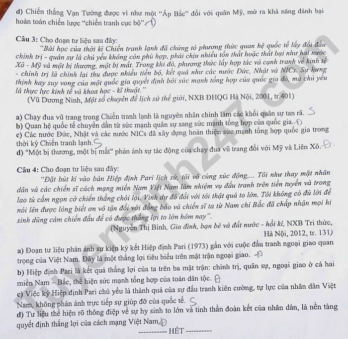 De thi thu tot nghiep THPT 2026 mon Su - Dong Nai (lan 2)