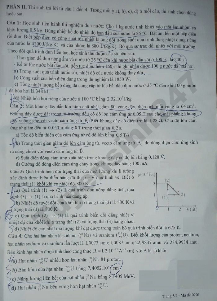De thi thu tot nghiep THPT 2026 mon Ly - TP Can Tho