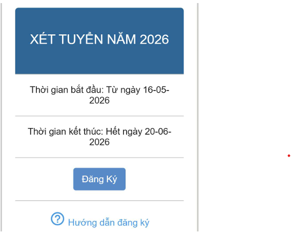 Dai hoc Thuong Mai (TMU) huong dan dang ky xet tuyen Dai hoc chinh quy 2026