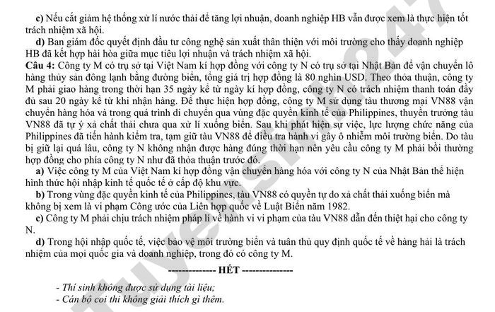 De thi thu tot nghiep THPT 2026 mon GDKT&PL - tinh Gia Lai
