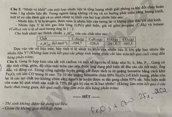De thi thu TN THPT nam 2026 mon Hoa - tinh Gia Lai