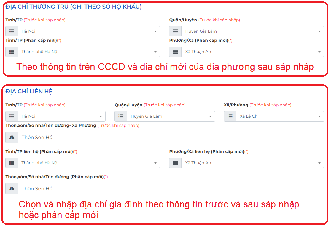Huong dan dang ky xet tuyen dai hoc Cong nghiep va thuong mai 