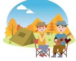 45 Rv Camping Fall Illustrations & Clip Art - iStock