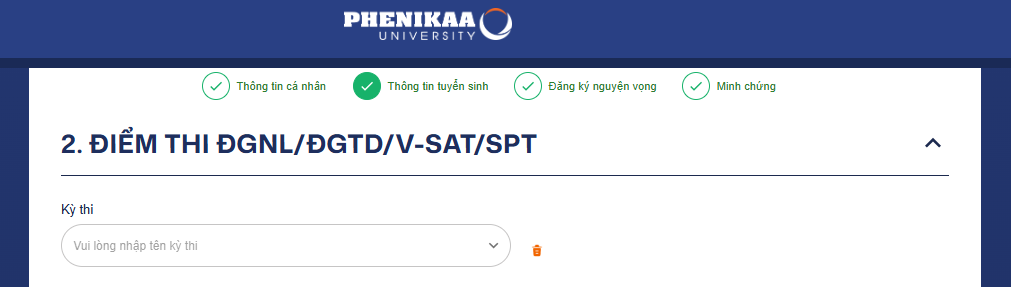 Dai hoc Phenikaa huong dan dang ky xet tuyen 2026