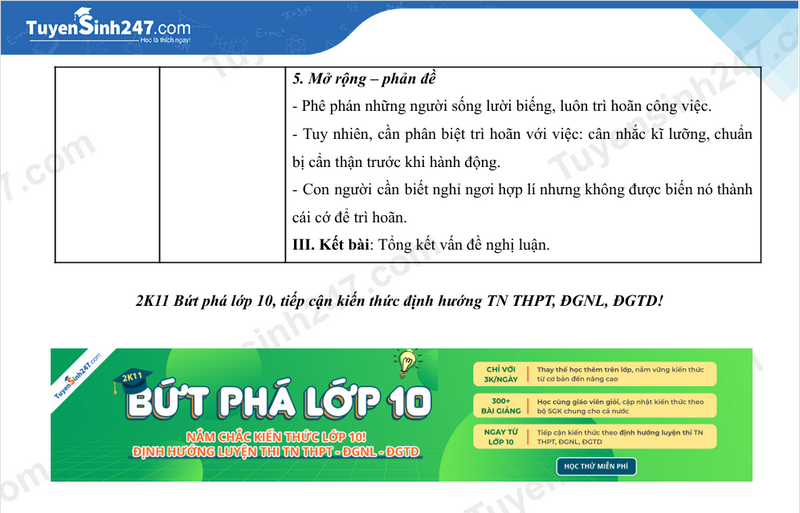 Dap an de thi vao lop 10 nam 2026 mon Van - Hue
