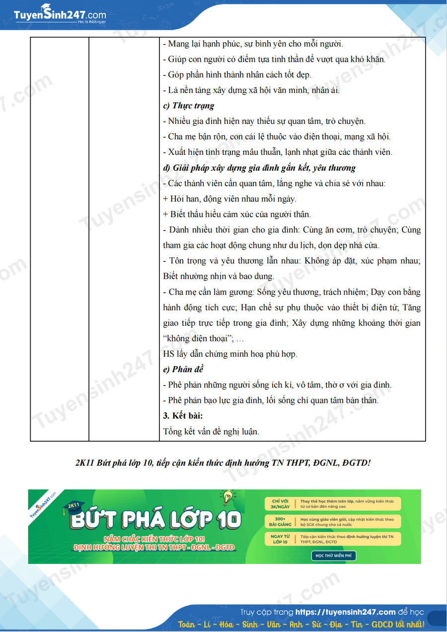 Dap an de thi vao lop 10 mon Van 2026 - Tuyen Quang