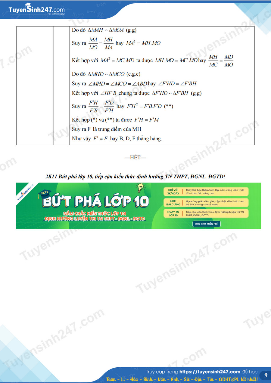 De thi dap an lop 10 mon Toan - Dong Nai 2026