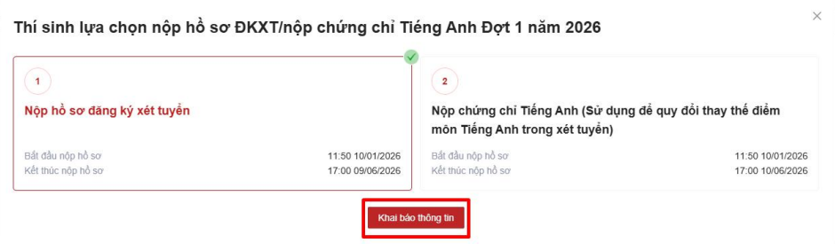 Truong DH Lao dong xa hoi (ULSA) huong dan tuyen sinh 2026