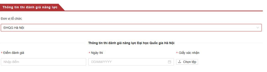 Dai hoc Khoa hoc Xa hoi va Nhan van - DHQGHN (USSH) huong dan dang ky xet tuyen 2026