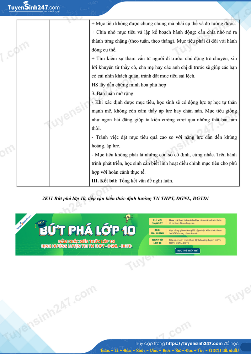 Dap an de thi mon Van vao lop 10 - Phu Tho 2026