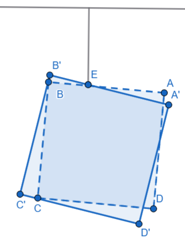 A diagram of a rectangle with points and lines
AI-generated content may be incorrect.