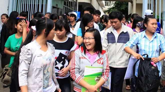 Diem thi dai hoc cao bat thuong