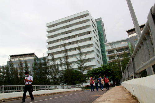 Ngam 2 truong Dai hoc hien dai bac nhat TP.HCM
